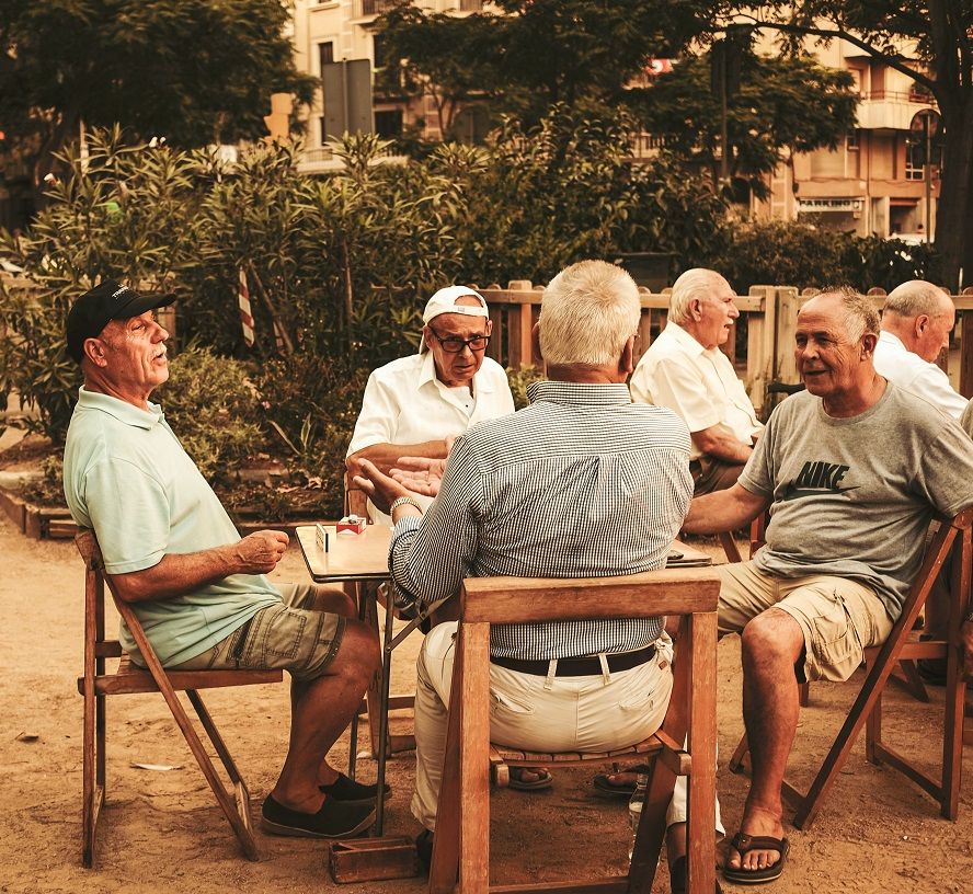 Group Older Men 2