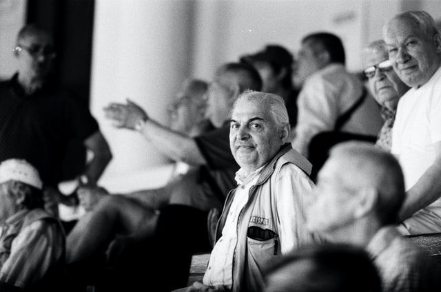Group Older Men